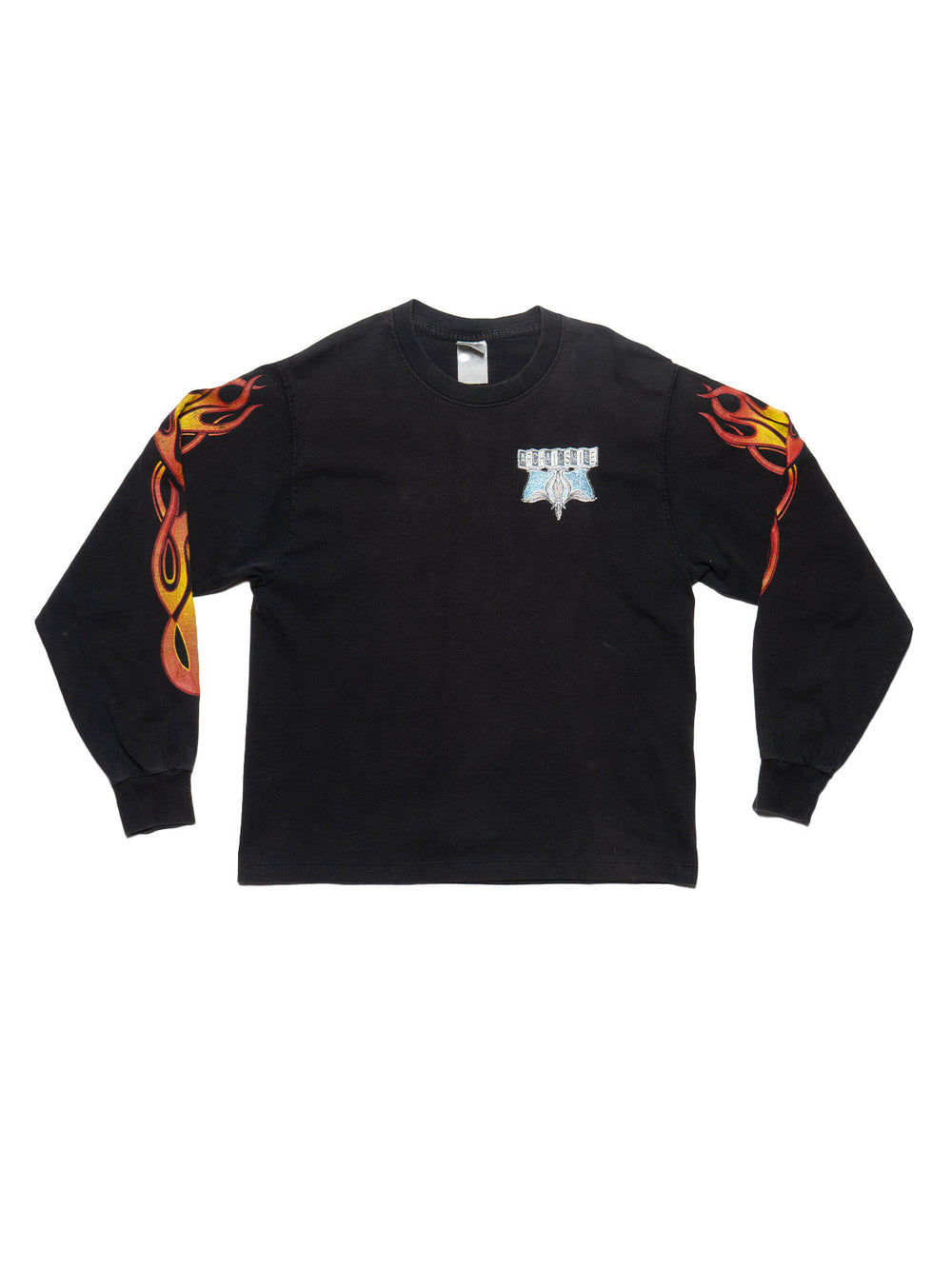 Vintage Archaic Smile Long Sleeve Tee - White | UNIF Clothing on Sale