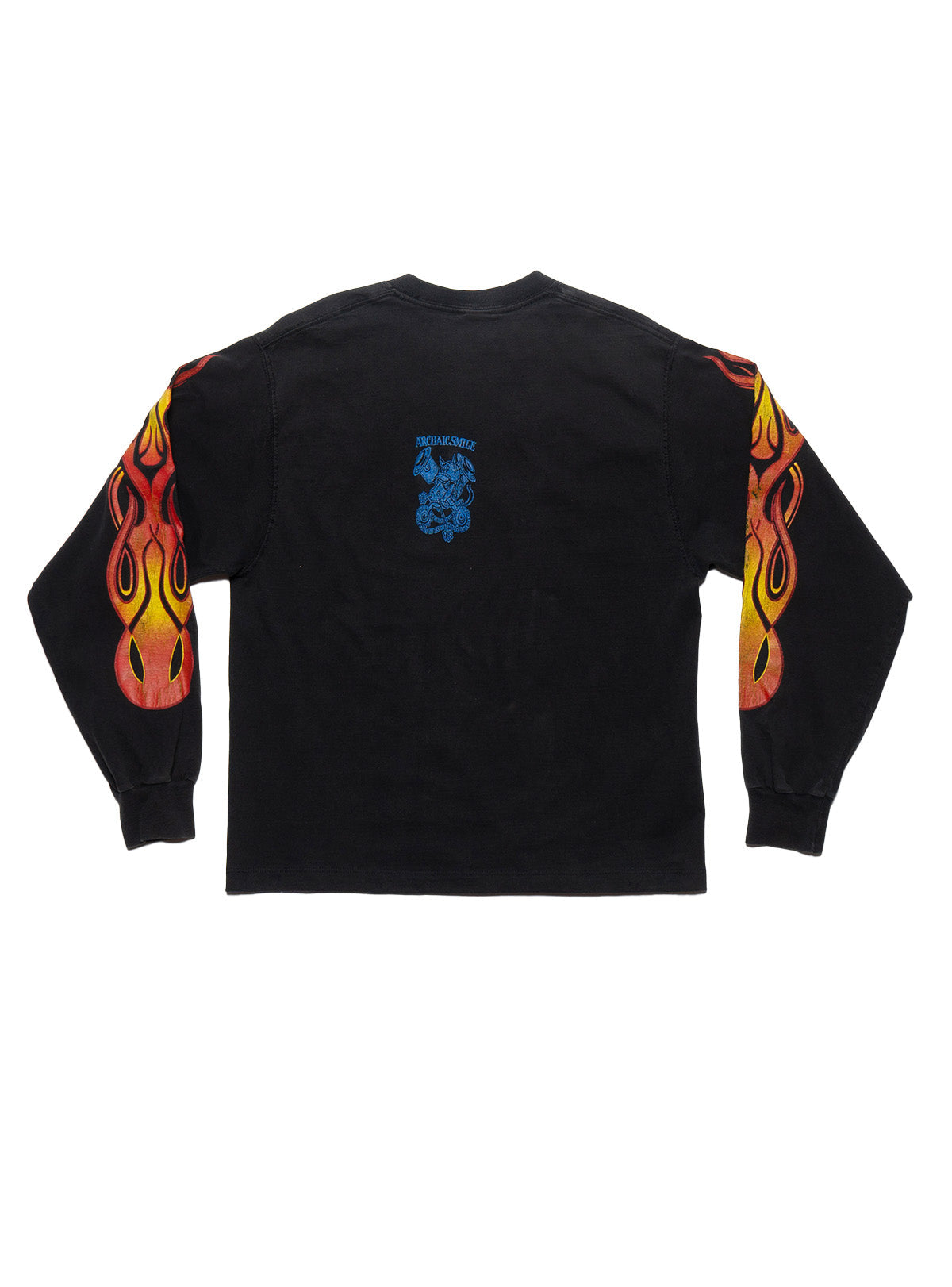 Vintage Archaic Smile Long Sleeve Tee - White | UNIF Clothing on Sale