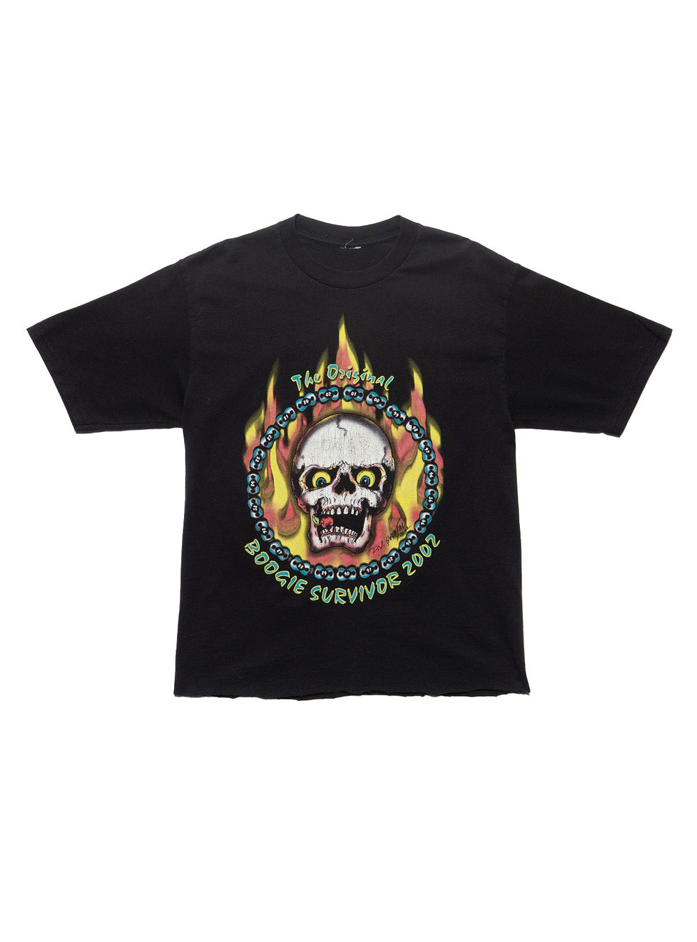 Vintage The Original Boogie Survivor 2002 Tee - Black | UNIF Clothing discount