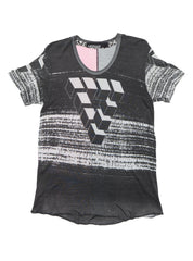 Vintage Horace 3D Cube Tee - Grey / Pink | UNIF Clothing near me