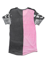 Vintage Horace 3D Cube Tee - Grey / Pink | UNIF Clothing near me