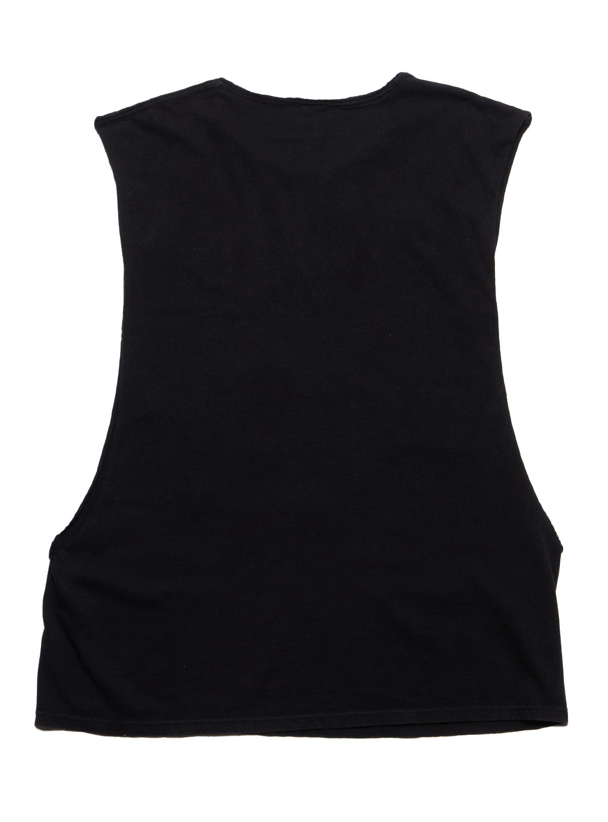 Vintage Liquid Blue Skulls Sleeveless Tee - Black | UNIF Clothing online shop