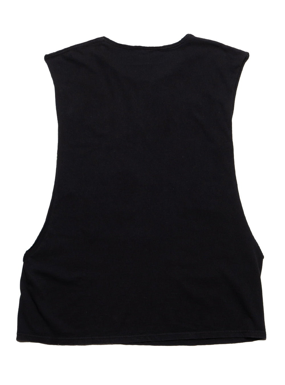 Vintage Liquid Blue Skulls Sleeveless Tee - Black | UNIF Clothing online shop