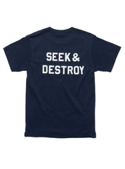 Vintage Miracle Whip Seek & Destroy Tee - Blue | UNIF Clothing on Sale