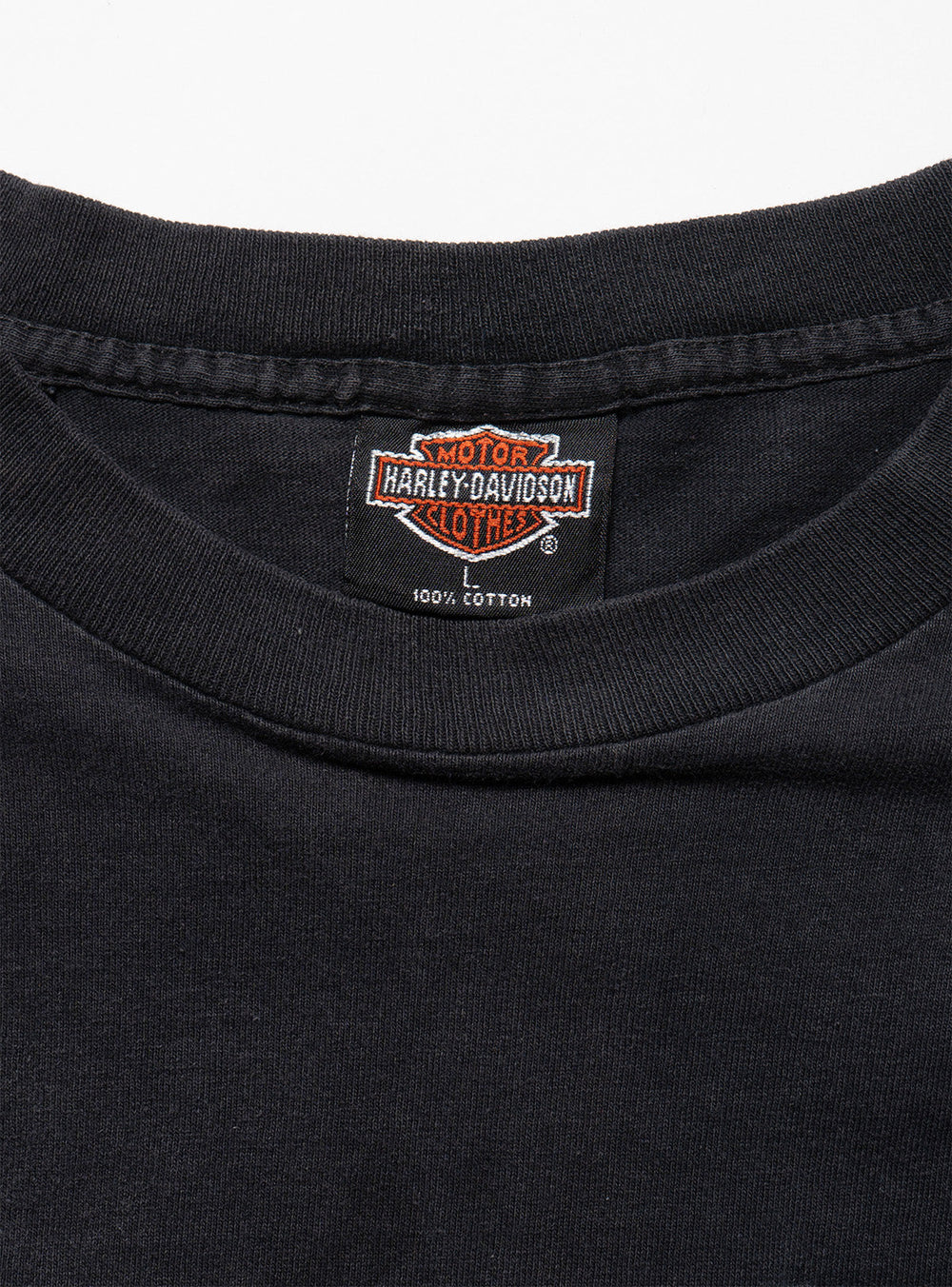 Vintage Harley Davidson Lake Shore Waukegan IL Tee - Black | UNIF Clothing online
