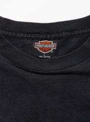 Vintage Harley Davidson Lake Shore Waukegan IL Tee - Black | UNIF Clothing online
