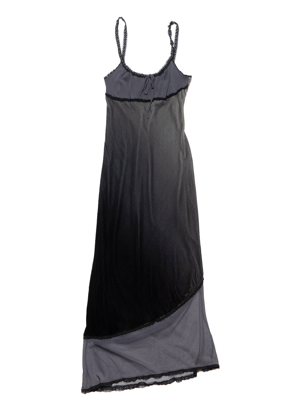 Vintage Betsy Johnson Velvet Gray Long Dress - Gray | UNIF Clothing online shop