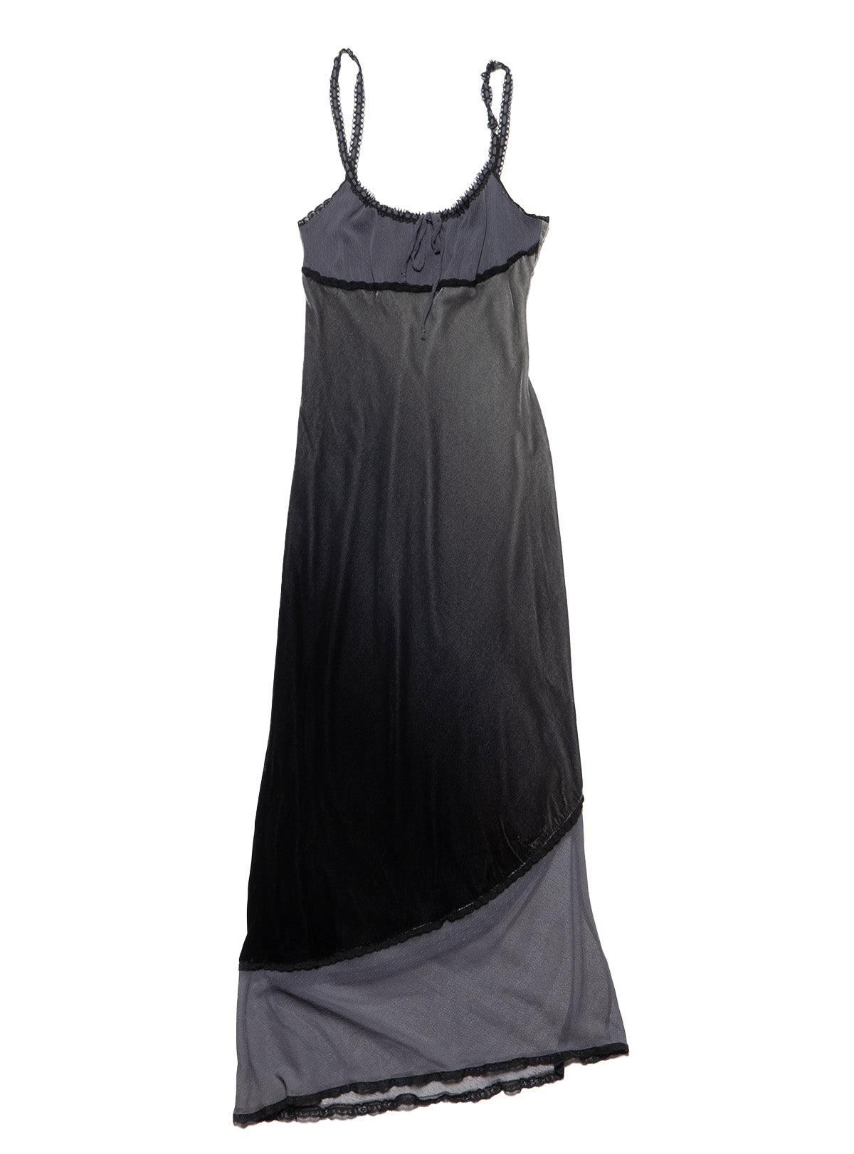 Vintage Betsy Johnson Velvet Gray Long Dress - Gray | UNIF Clothing online shop