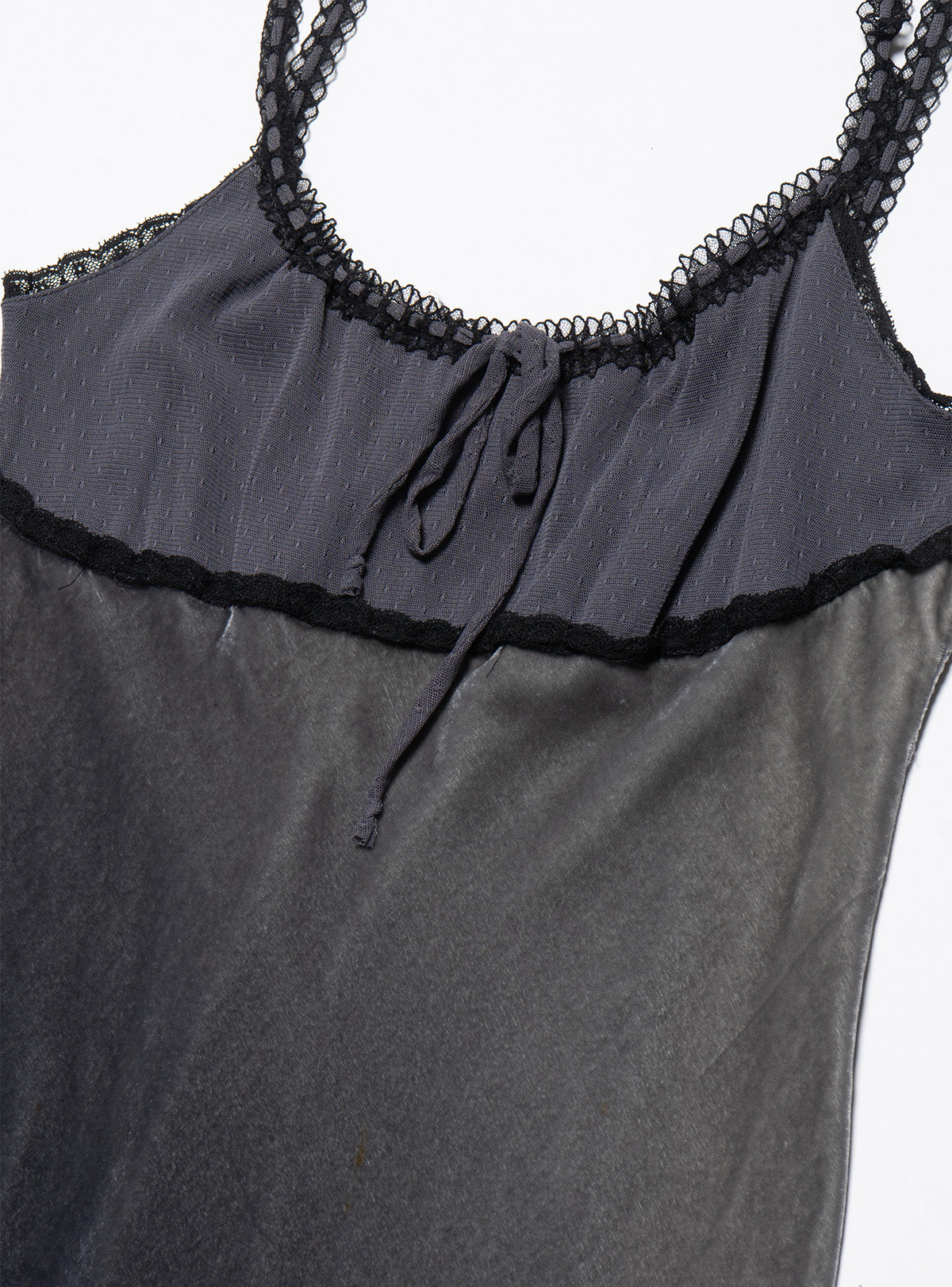 Vintage Betsy Johnson Velvet Gray Long Dress - Gray | UNIF Clothing online shop