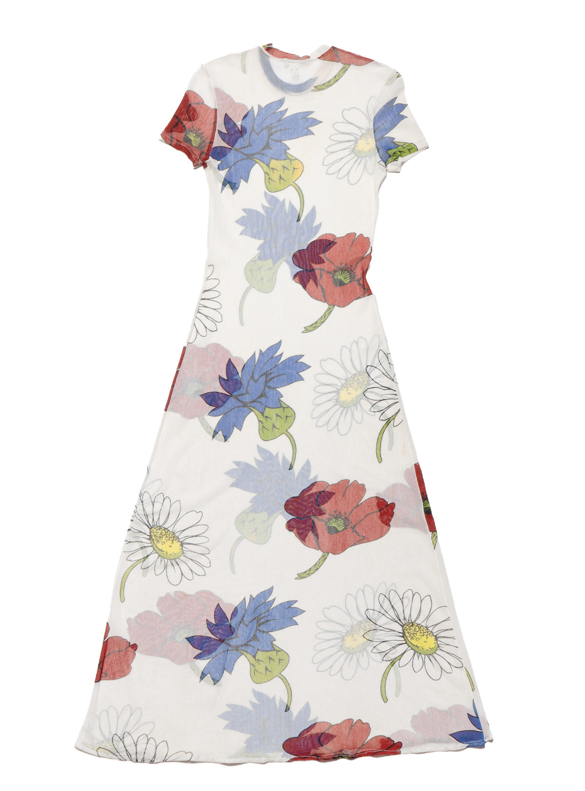 Vintage Vivienne Tam Floral Print Dress - Floral | UNIF Clothing Sale