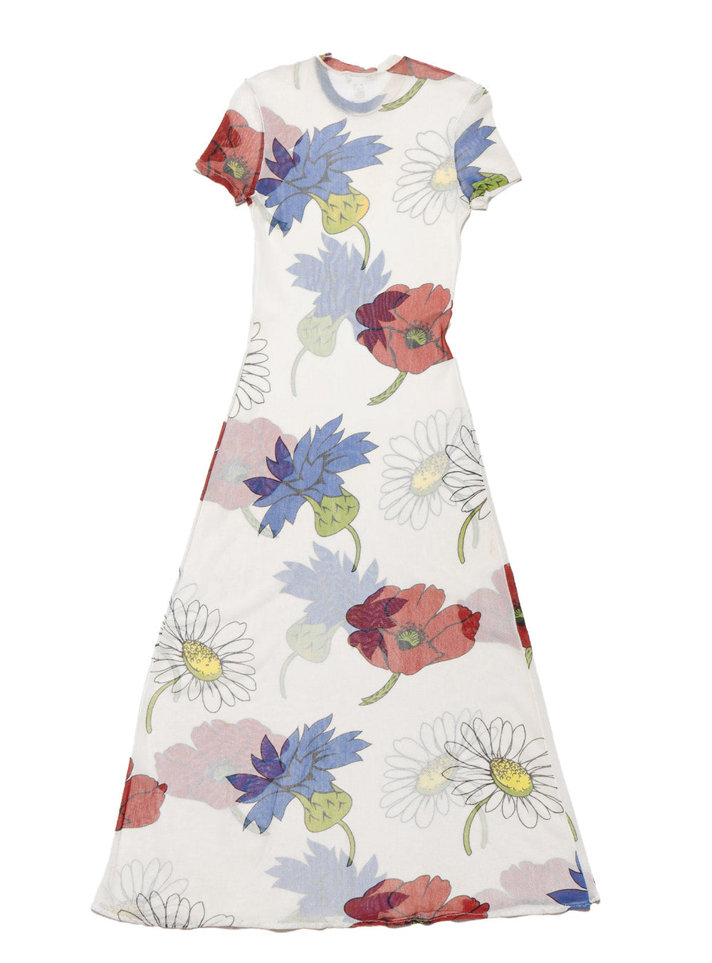 Vintage Vivienne Tam Floral Print Dress - Floral | UNIF Clothing Sale