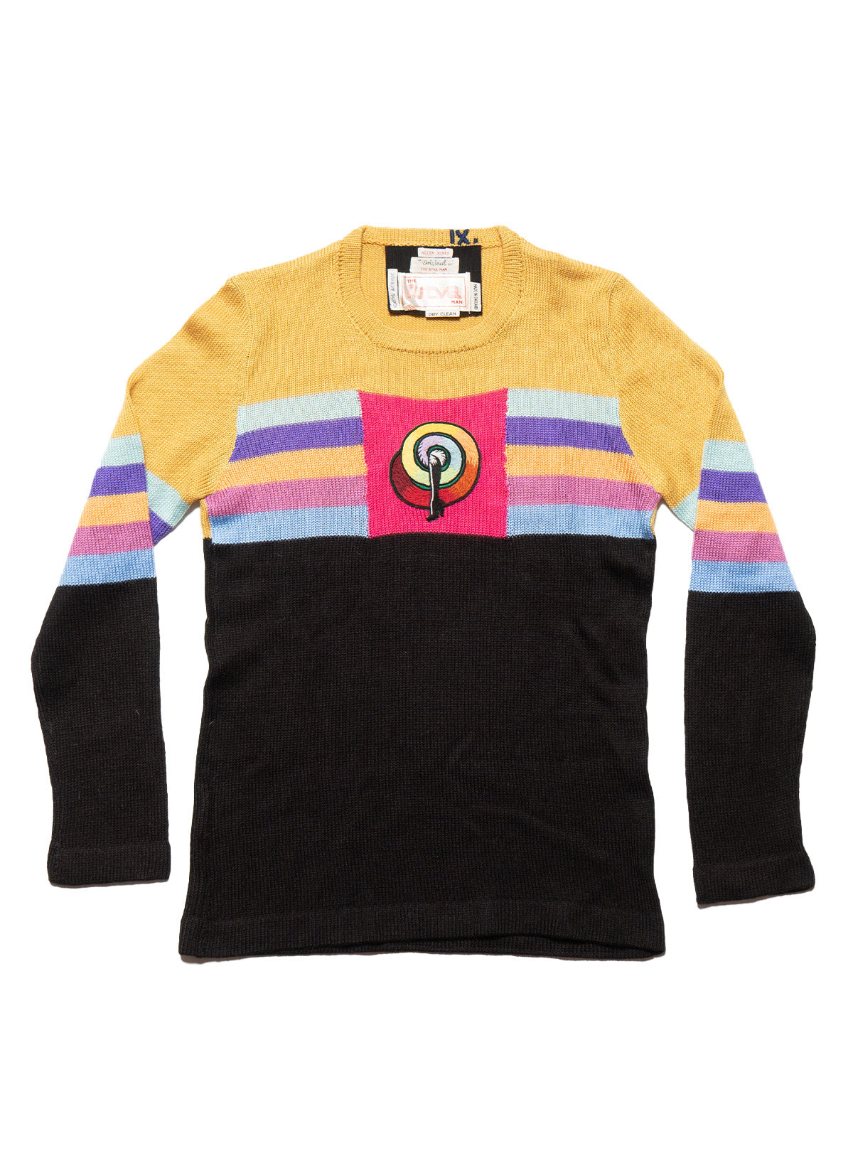 Vintage Ritva Man by Allen Jones 'Sheer Magic' Sweater, 1971 - Multi | UNIF Clothing on Sale