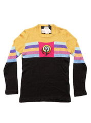 Vintage Ritva Man by Allen Jones 'Sheer Magic' Sweater, 1971 - Multi | UNIF Clothing on Sale