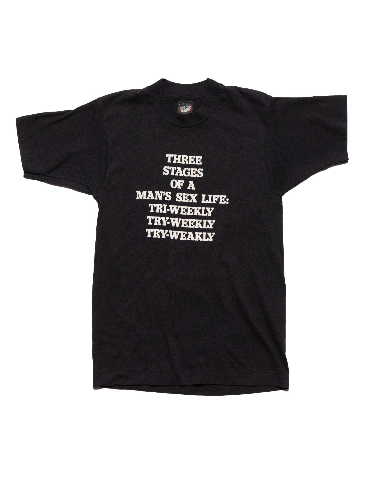 Vintage Three Stages Tee - Black | UNIF Clothing for Sale