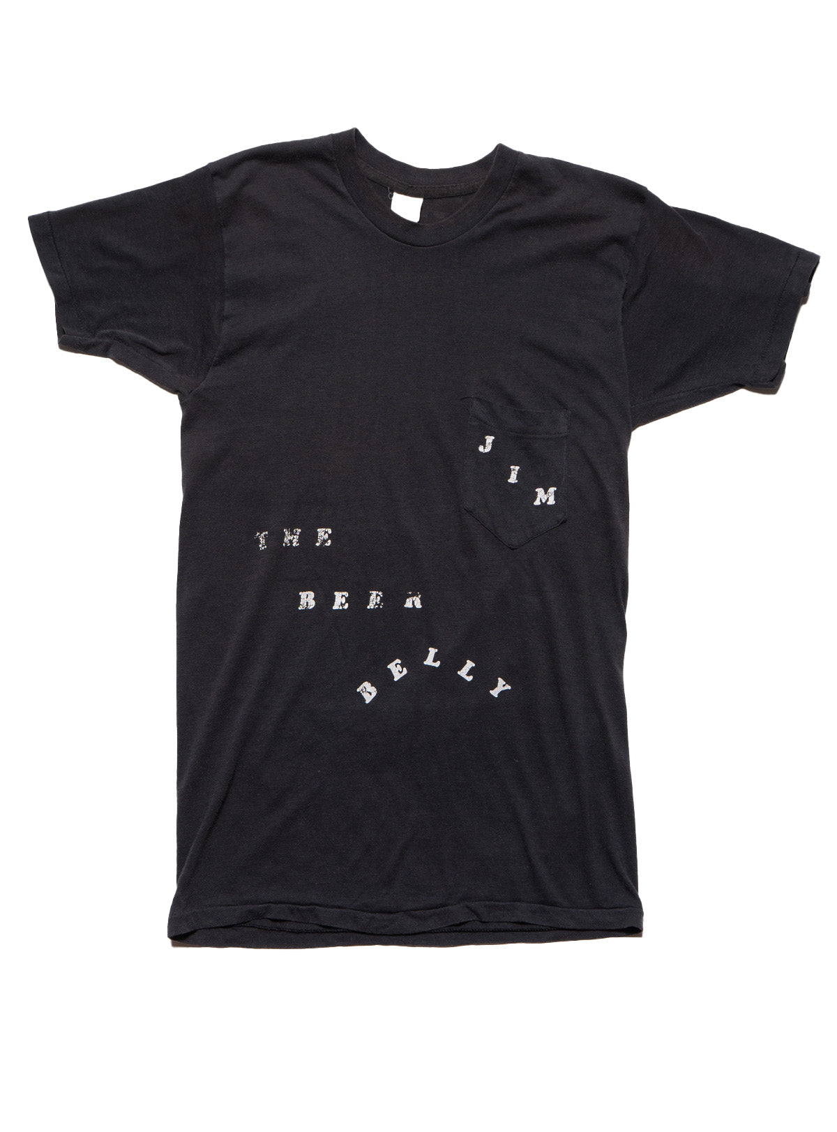 Vintage Jim The Beer Belly Tee - Black | UNIF Clothing outlet