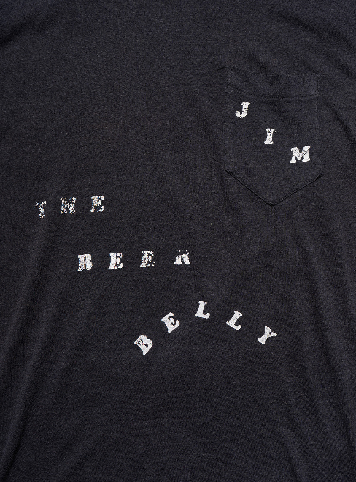 Vintage Jim The Beer Belly Tee - Black | UNIF Clothing outlet