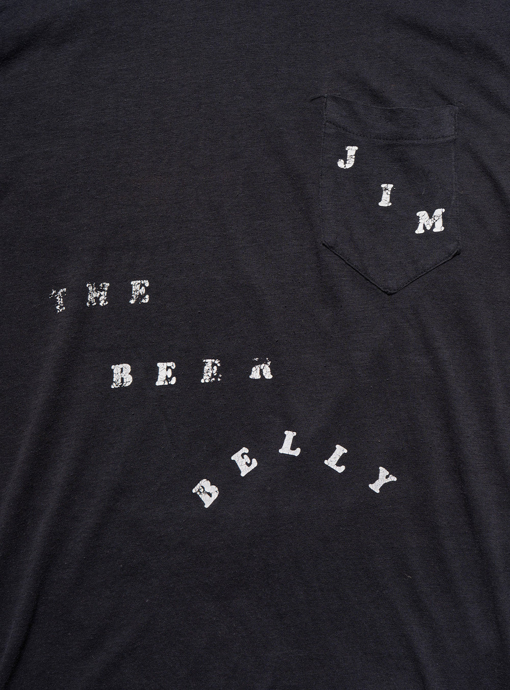 Vintage Jim The Beer Belly Tee - Black | UNIF Clothing outlet