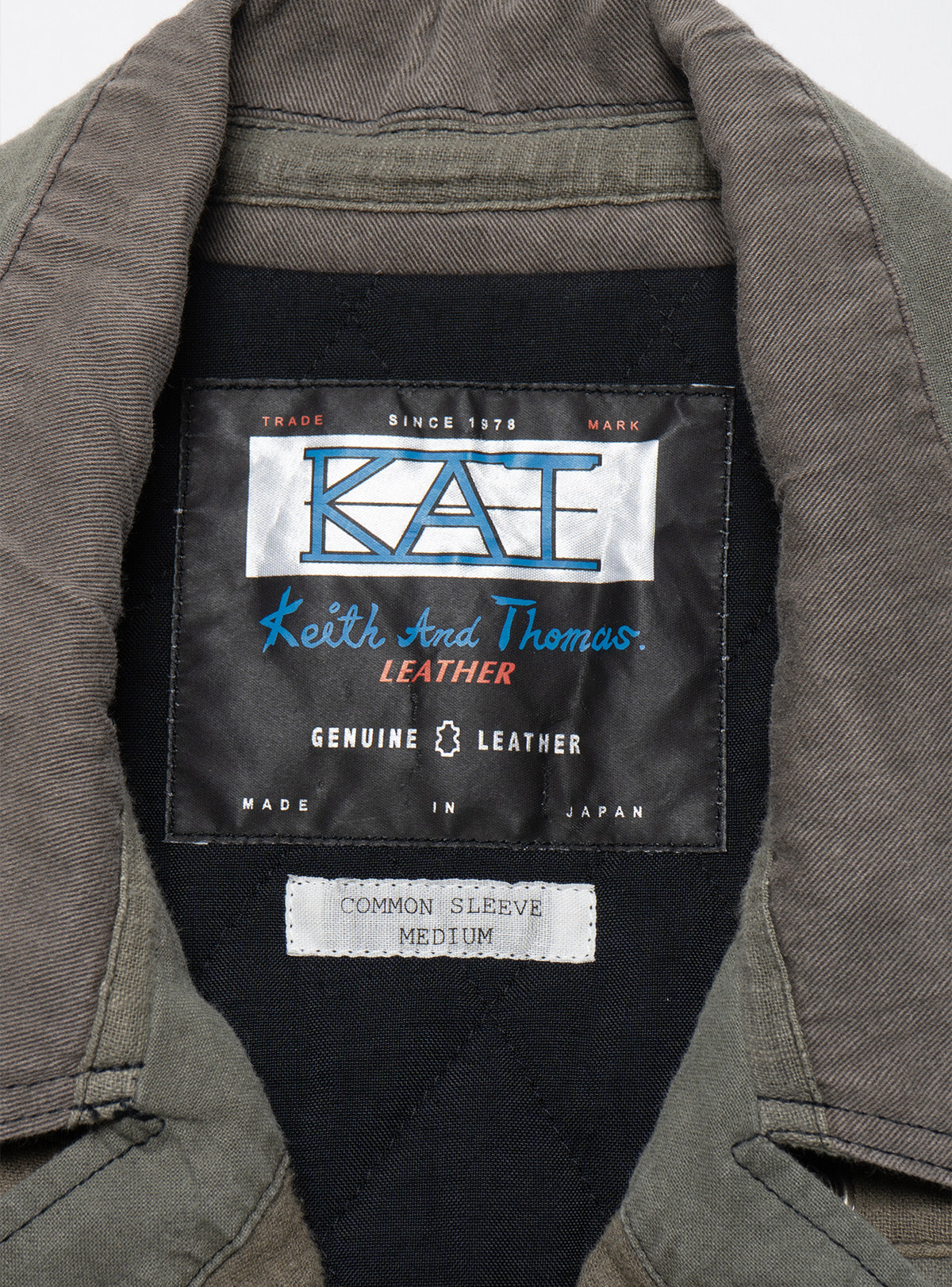 Vintage KAT Keith and Thomas Jacket MADE IN JAPAN - Black | UNIF Clothing discount
