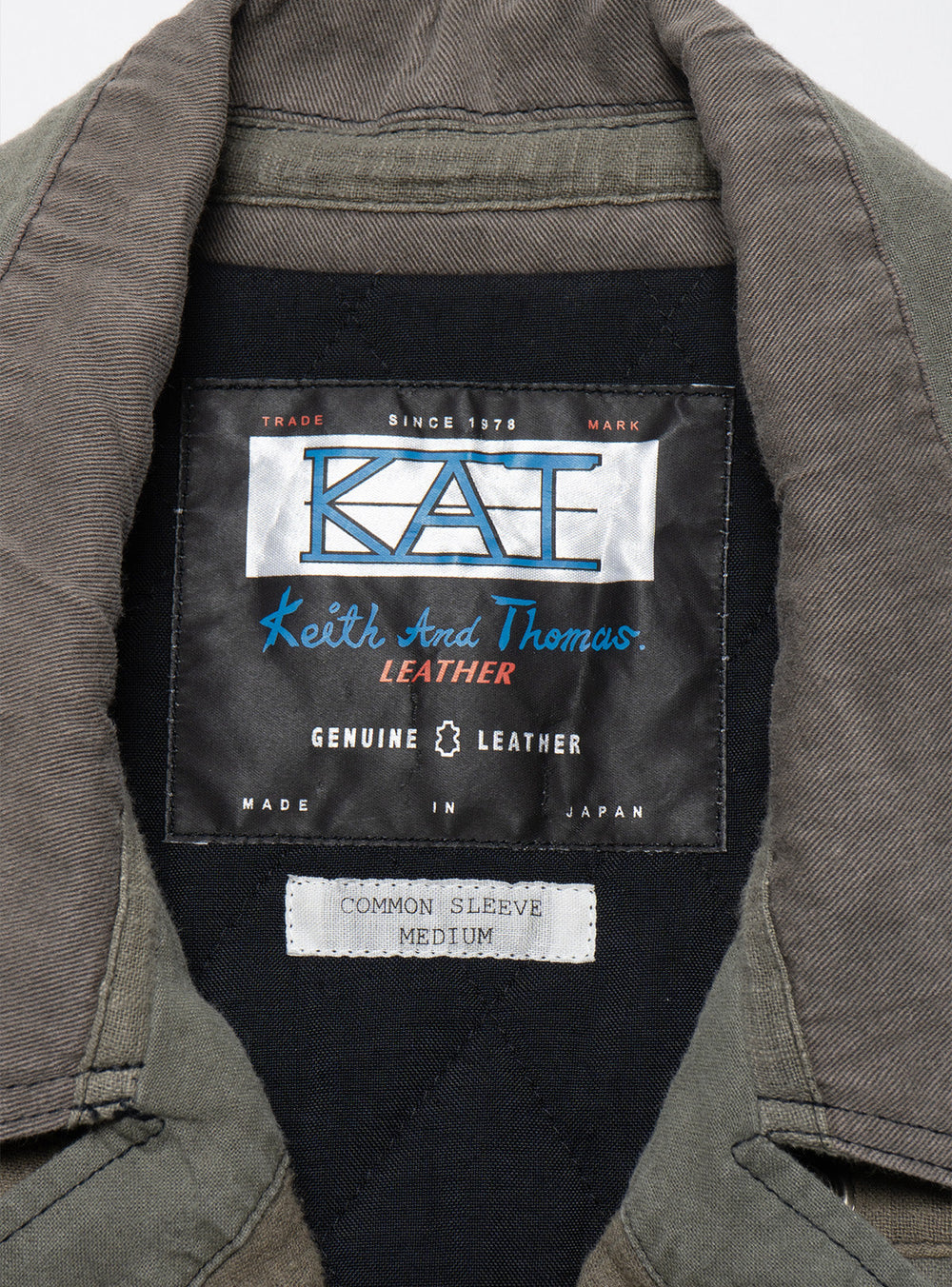 Vintage KAT Keith and Thomas Jacket MADE IN JAPAN - Black | UNIF Clothing discount