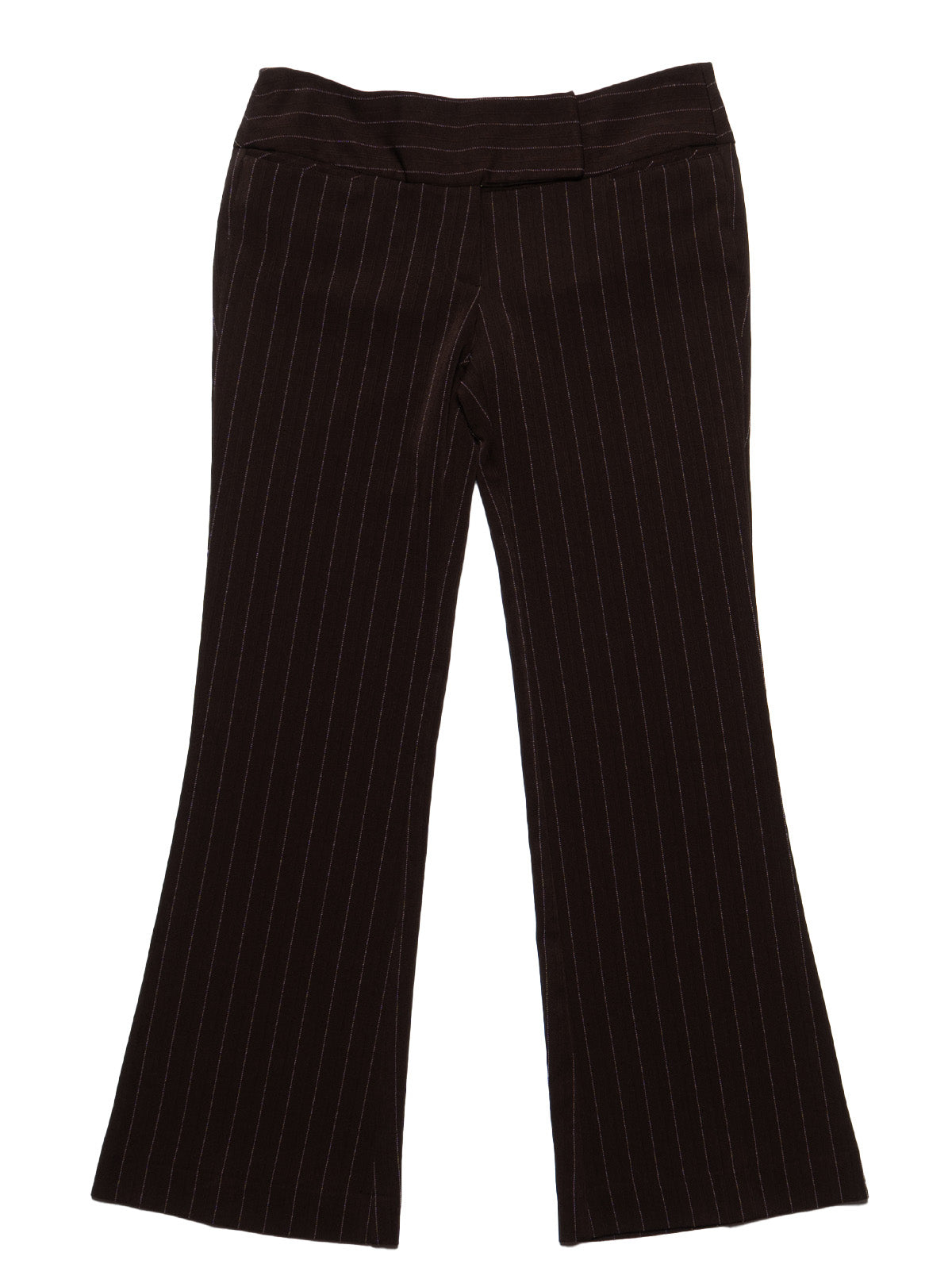Vintage Star City Samantha Pinstripe Pants - Brown Pinstripe | UNIF Clothing for Sale