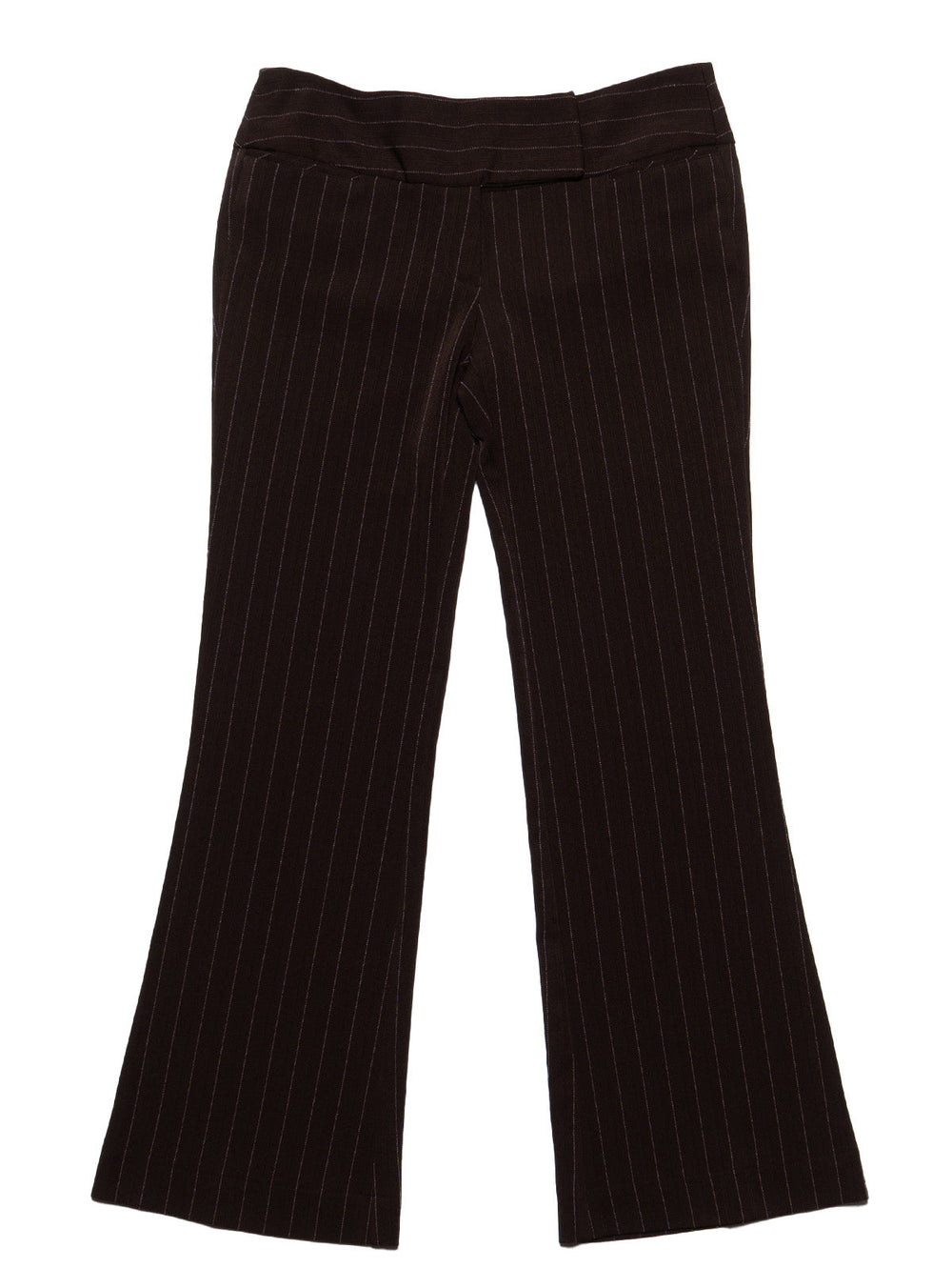 Vintage Star City Samantha Pinstripe Pants - Brown Pinstripe | UNIF Clothing for Sale
