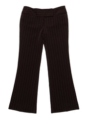 Vintage Star City Samantha Pinstripe Pants - Brown Pinstripe | UNIF Clothing for Sale