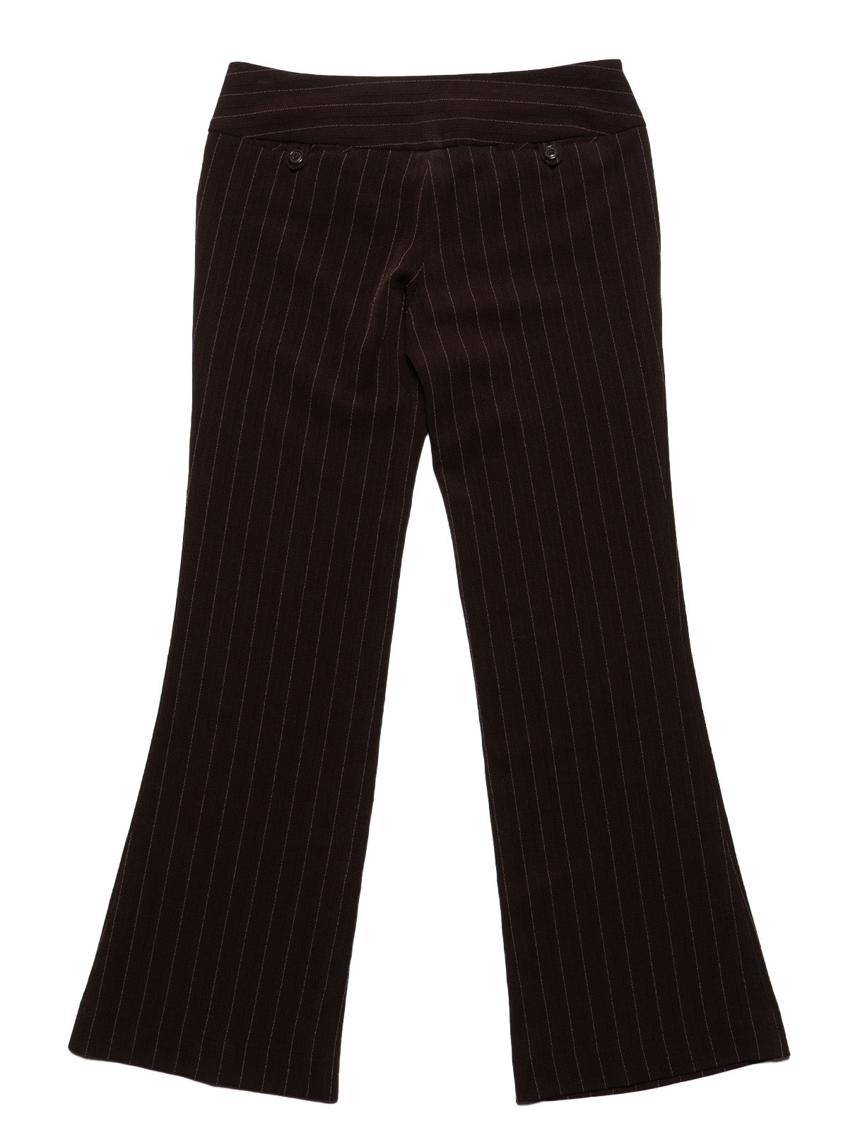 Vintage Star City Samantha Pinstripe Pants - Brown Pinstripe | UNIF Clothing for Sale