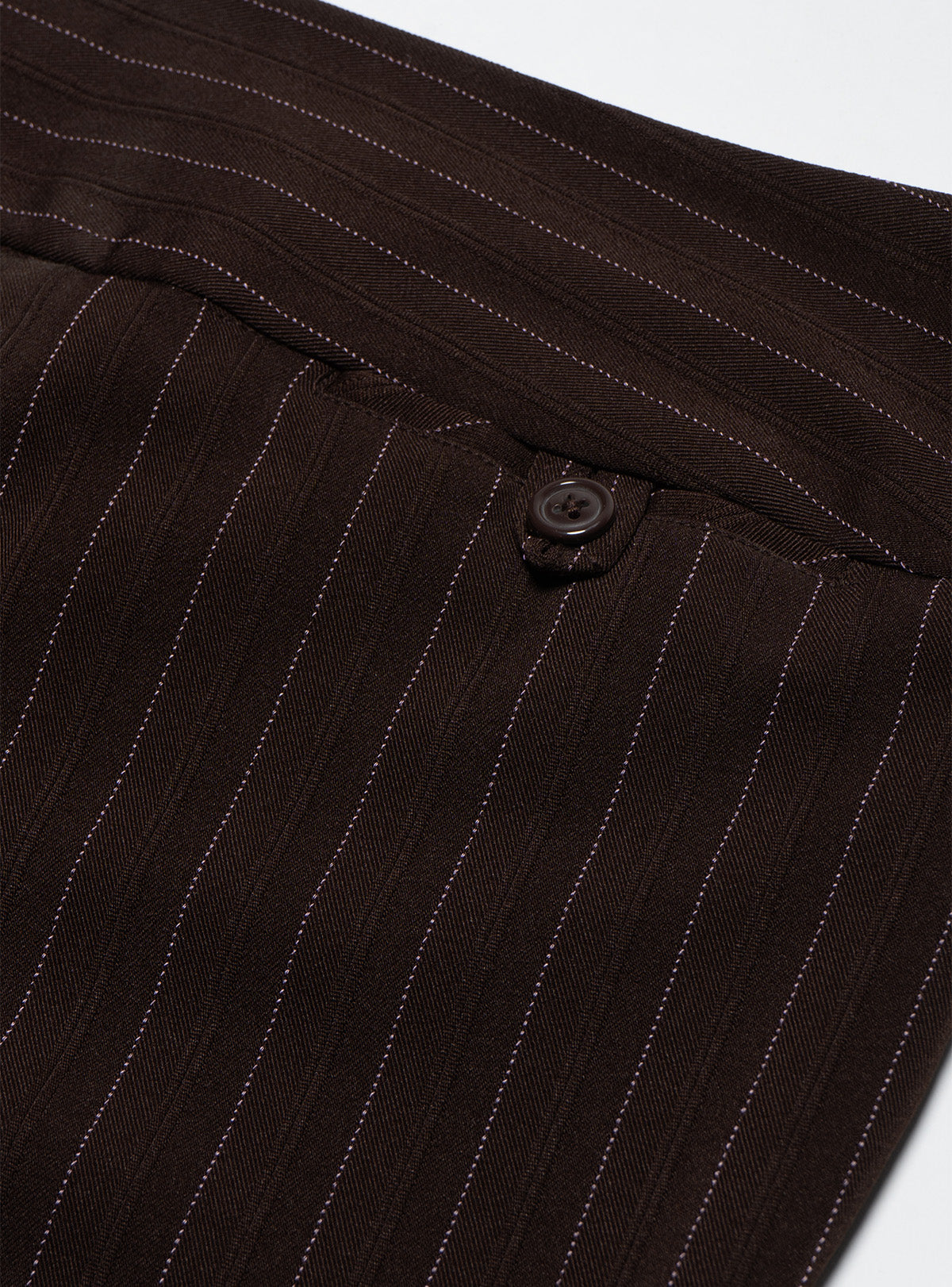 Vintage Star City Samantha Pinstripe Pants - Brown Pinstripe | UNIF Clothing for Sale