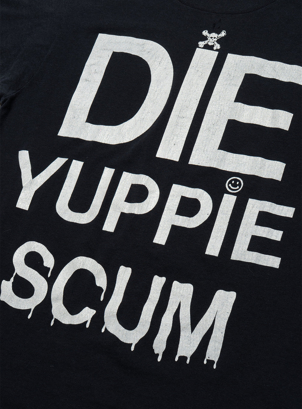 Vintage Die Yuppie Scum Tee - Black | UNIF Clothing on Sale