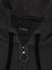 Vintage Pledge Hoodie - Black | UNIF Clothing online