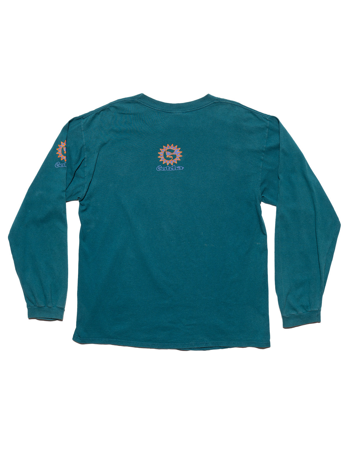 Vintage Gotcha Vibration Long Sleeve Tee - Green | UNIF Clothing online shop