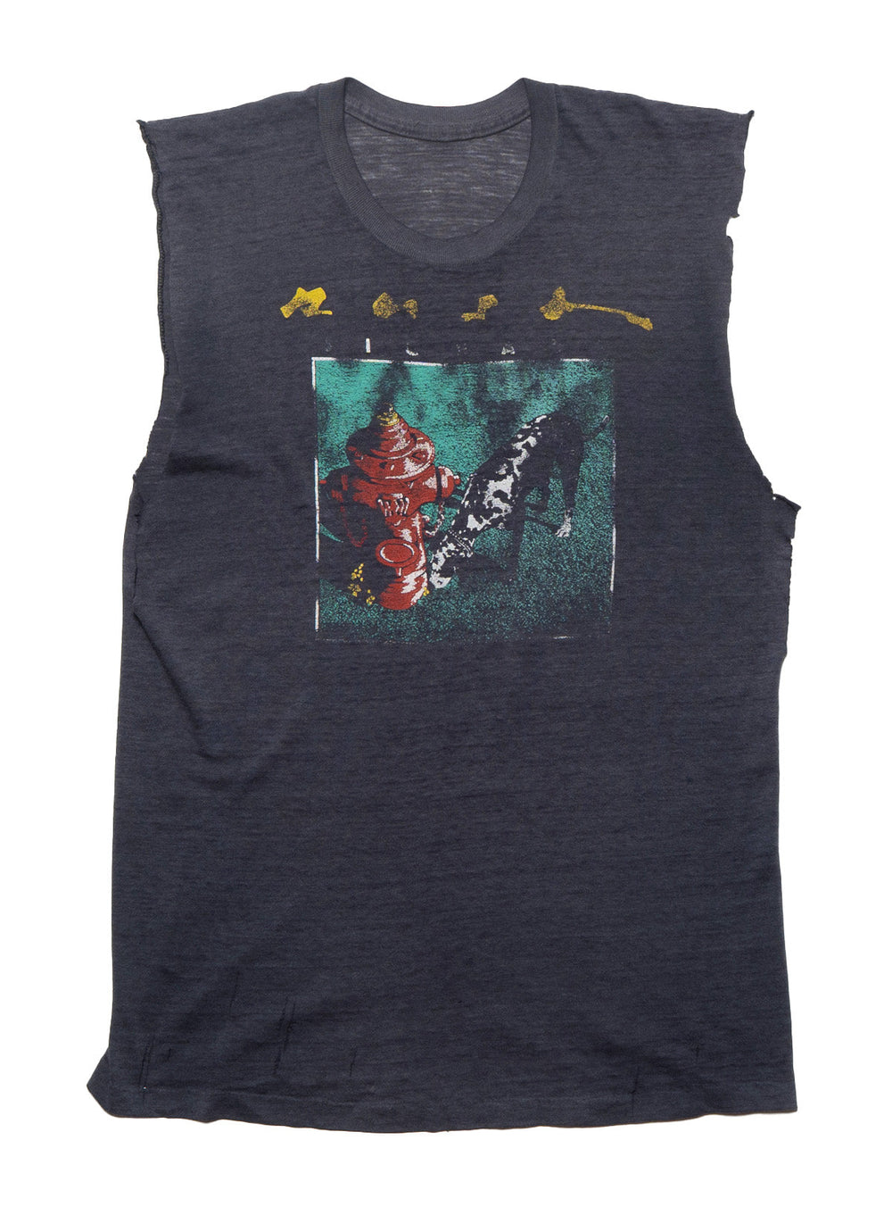 Vintage Rush Signals Tour Sleeveless Tee - Black | UNIF Clothing Sale