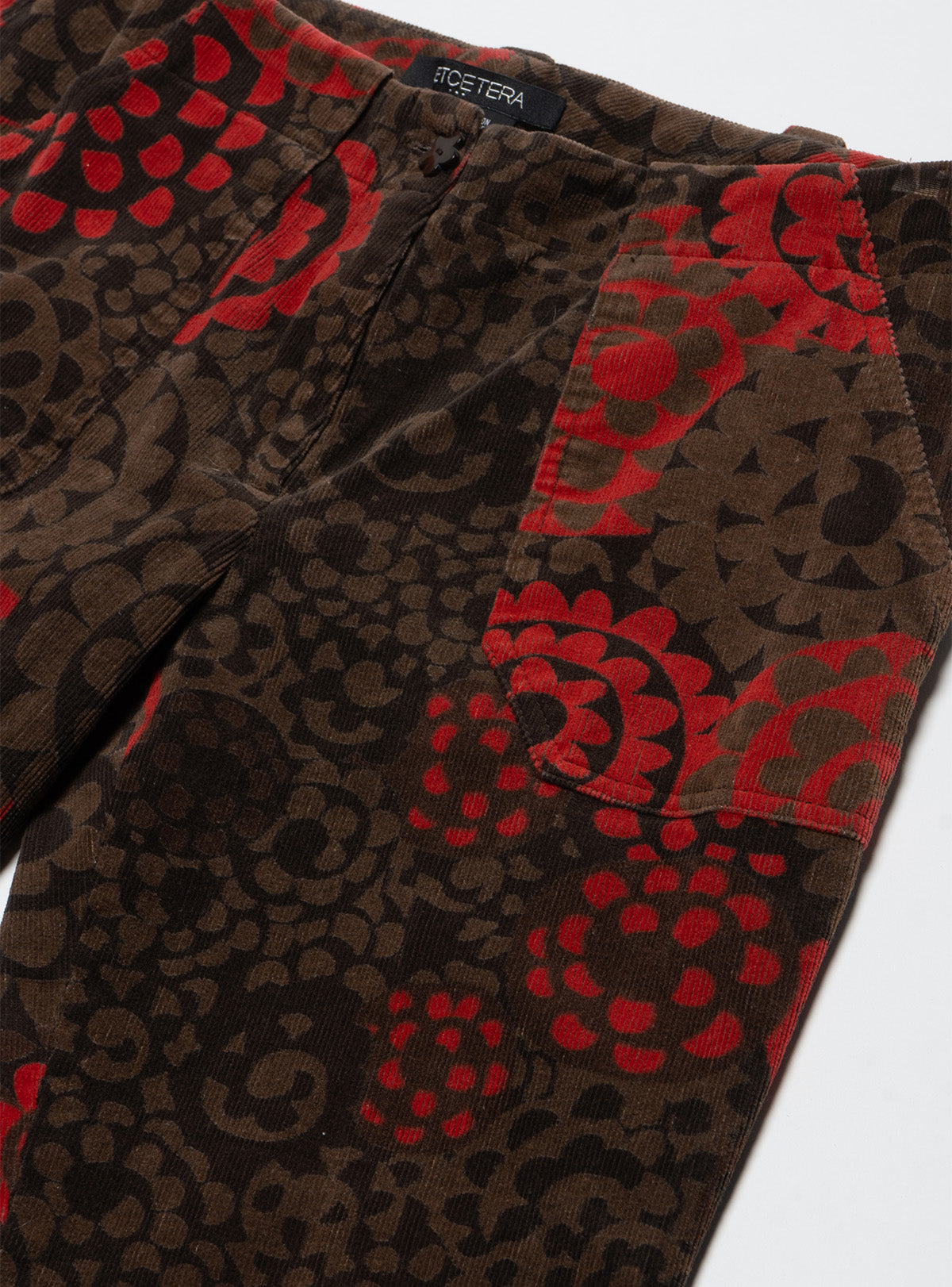 Vintage EtCetera Pants - Brown / Red | UNIF Clothing near me