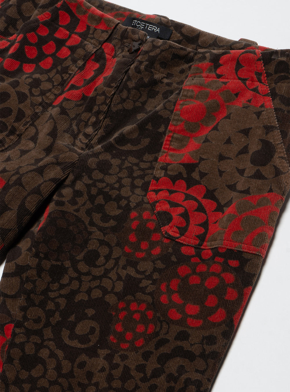Vintage EtCetera Pants - Brown / Red | UNIF Clothing near me
