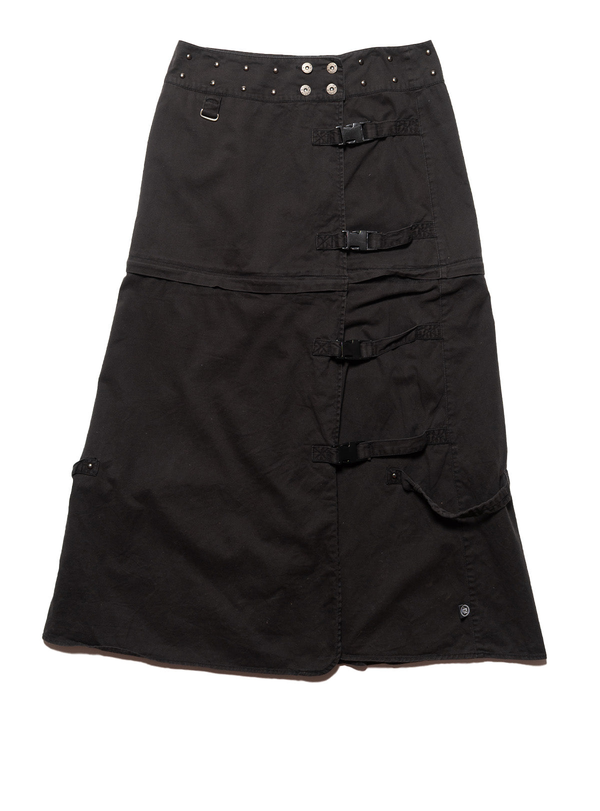 Vintage Y2k Goth Illig Convertible Skirt - Black | UNIF Clothing online shop