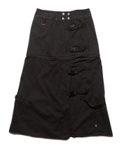 Vintage Y2k Goth Illig Convertible Skirt - Black | UNIF Clothing online shop