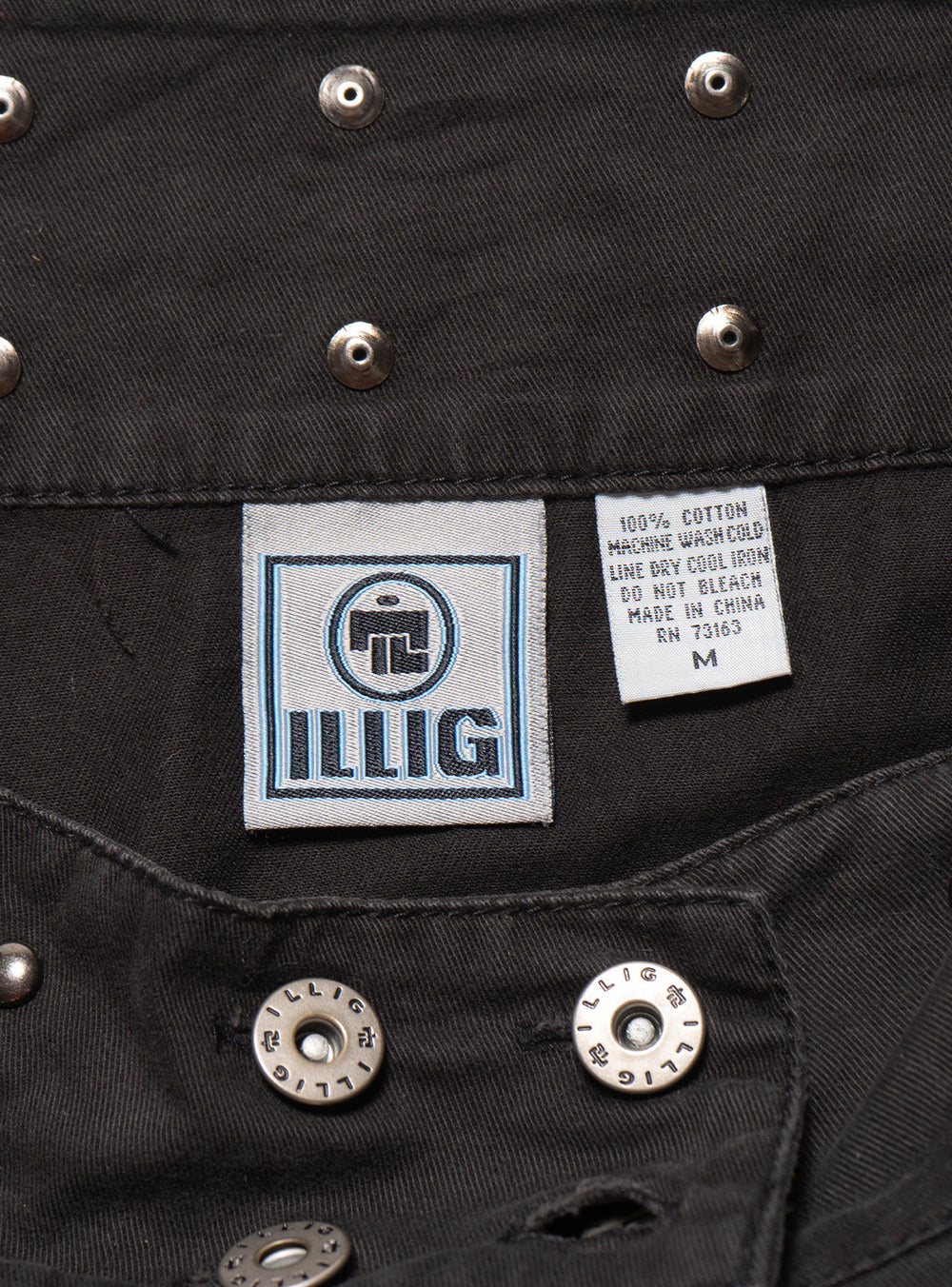 Vintage Y2k Goth Illig Convertible Skirt - Black | UNIF Clothing online shop