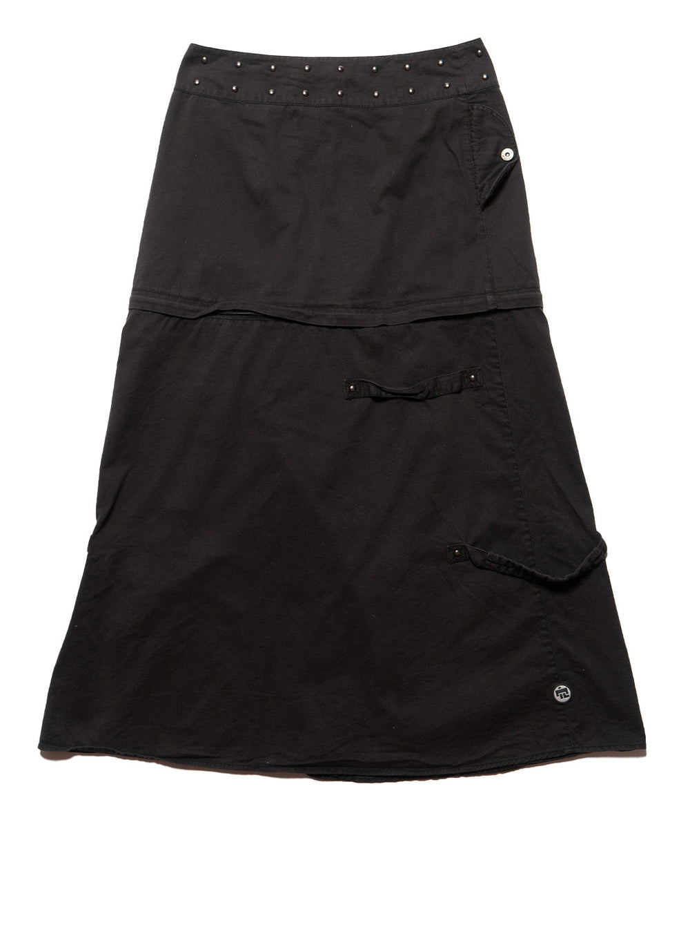 Vintage Y2k Goth Illig Convertible Skirt - Black | UNIF Clothing online shop