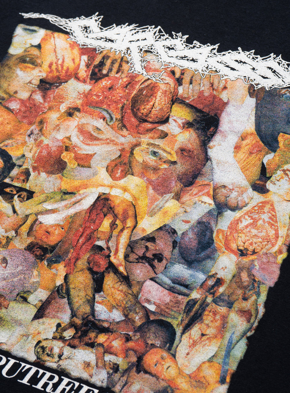 Vintage Carcass Reek of Putrefaction Tee - Black | UNIF Clothing on Sale