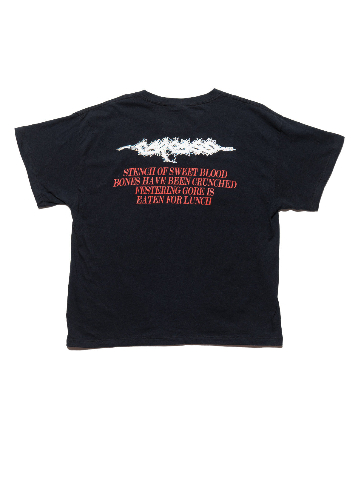 Vintage Carcass Reek of Putrefaction Tee - Black | UNIF Clothing on Sale