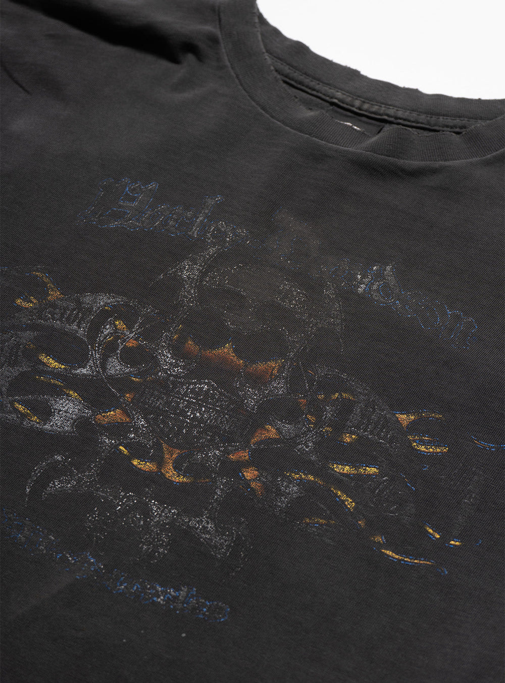 Vintage Harley Davidson Sturgis Rally Tee - Black | UNIF Clothing for Sale