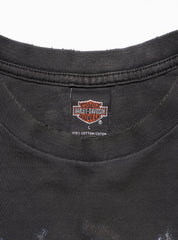 Vintage Harley Davidson Sturgis Rally Tee - Black | UNIF Clothing for Sale