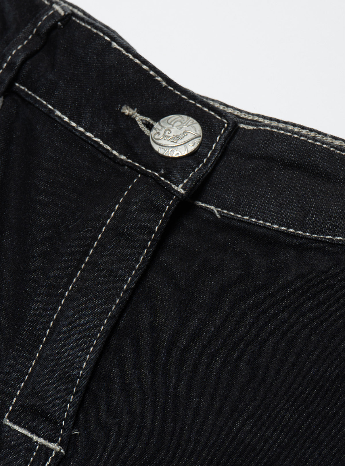 Vintage Style J Jean Skirt - Black Denim | UNIF Clothing outlet