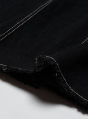 Vintage Style J Jean Skirt - Black Denim | UNIF Clothing outlet