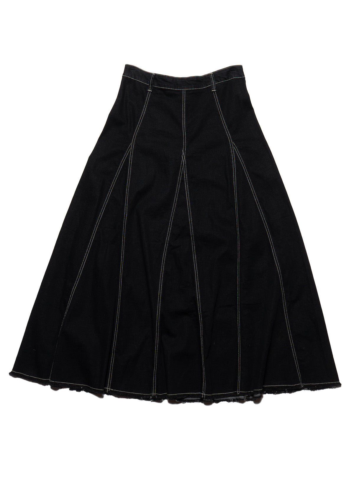 Vintage Style J Jean Skirt - Black Denim | UNIF Clothing outlet