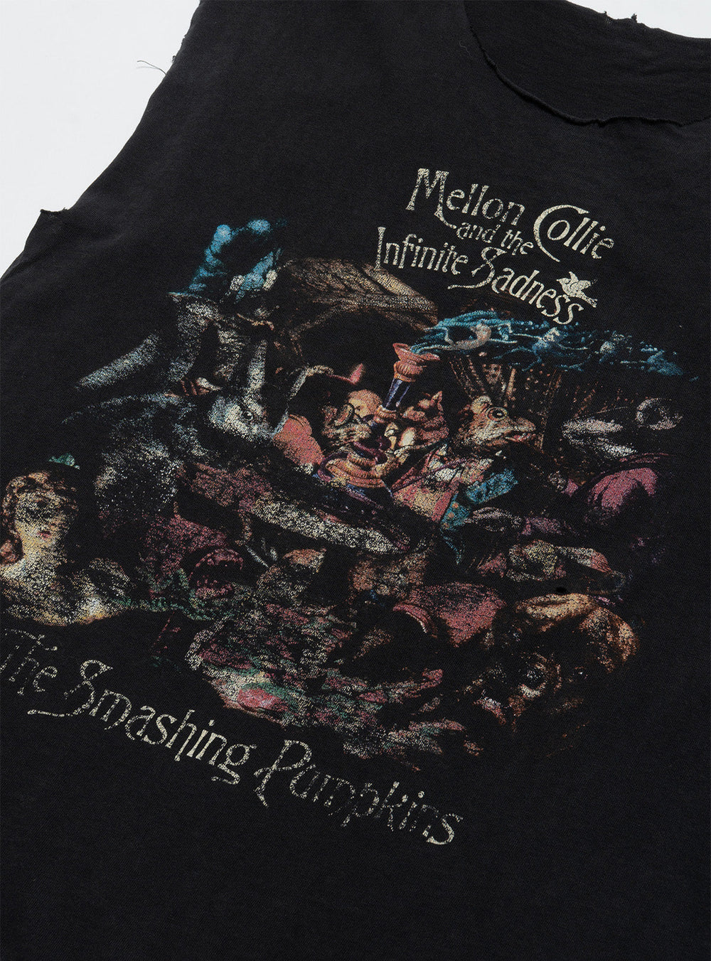 Vintage Smashing Pumpkins Mellon Collie And The Infinite Sadness Sleeveless Tee - Black | UNIF Clothing online shop
