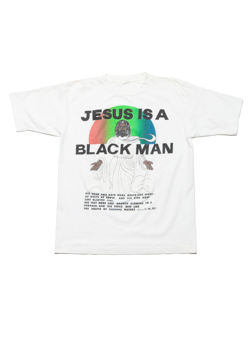 Vintage Jesus is a Man Tee - White | UNIF Clothing on Sale