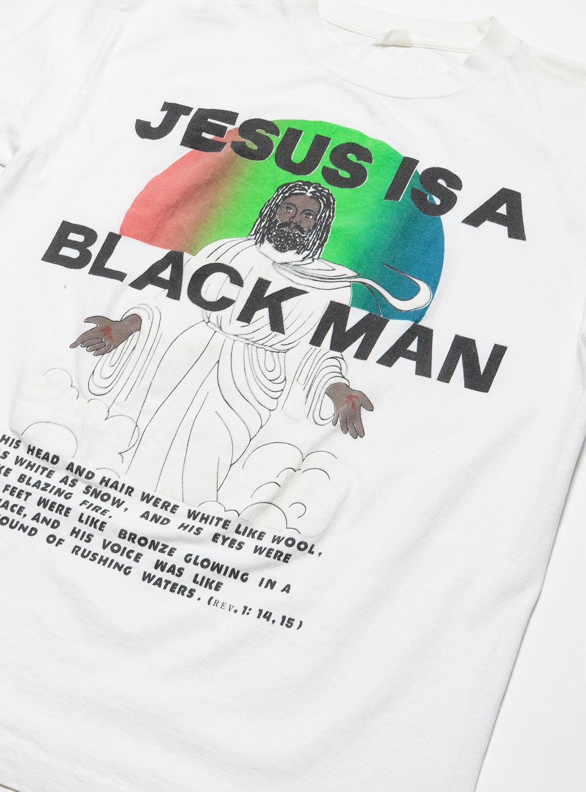 Vintage Jesus is a Man Tee - White | UNIF Clothing on Sale