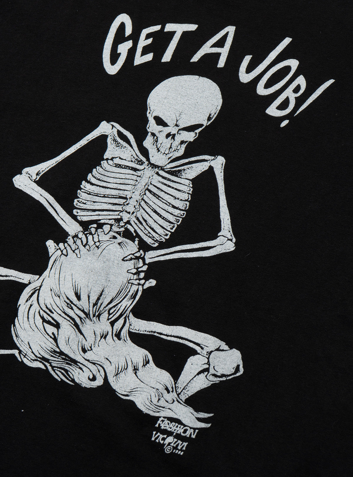 Vintage Get A Job Tee - Black | UNIF Clothing discount