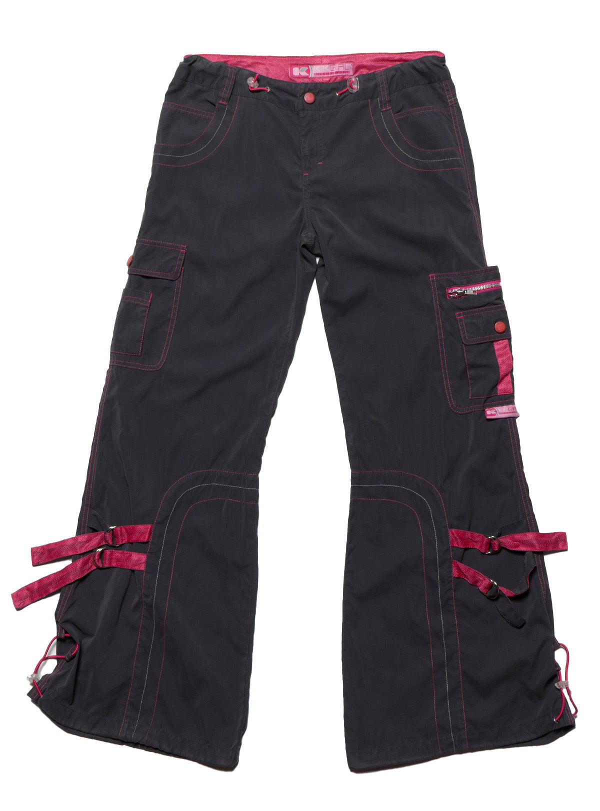 Vintage Kik Girl Raver Pants - Grey | UNIF Clothing outlet
